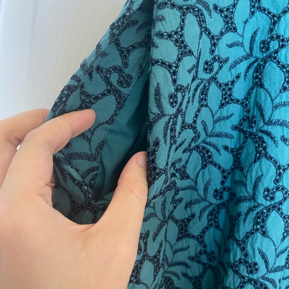 Ann Taylor Guipure Lace Shirt Dress - Picture 4 of 10